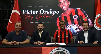 Gençlerbirliği, Victor Orakpo'yu kiralık olarak kadrosuna kattı