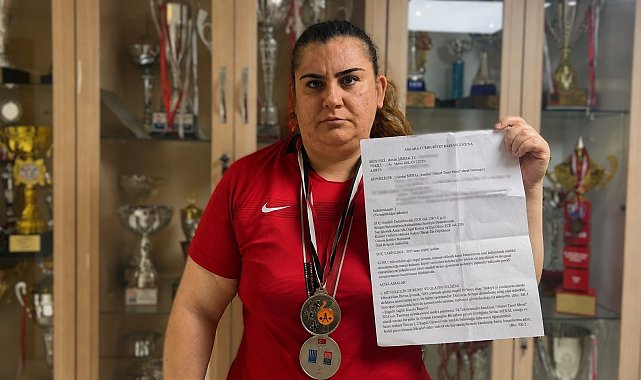 Görme engelli milli halterci 800 bin lira dolandırıldı