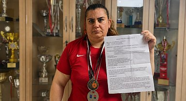 Görme engelli milli halterci 800 bin lira dolandırıldı