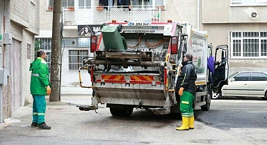Günde bin 100 ton atık