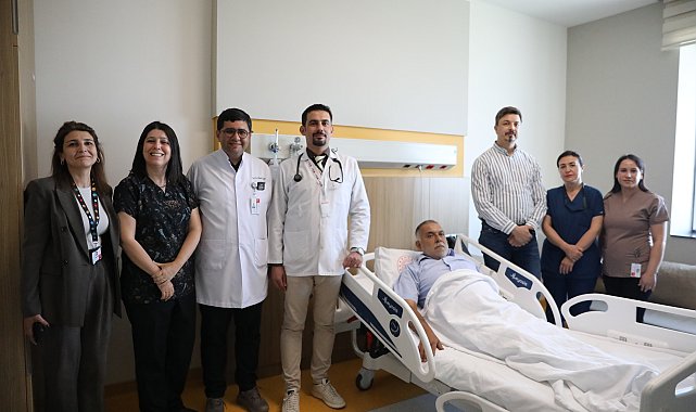 Hastanın kalbindeki delik Türkiye'de ilk kez uygulanan anjiografi ile kapatıldı