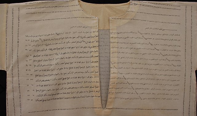 İshak Paşa Sarayı'nda 'dualı gömlekler sergisi'