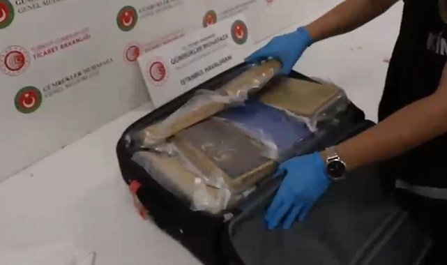 İstanbul Havalimanı'nda 51 kilo 500 gram kokain ele geçirildi