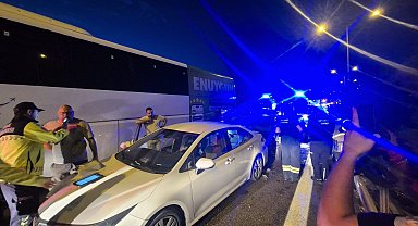 İstanbul-İzmir Otoyolu'nda zincirleme kaza: 11 yaralı