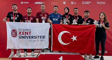 İstanbul Kent Üniversitesi'ne Avrupa Şampiyonası'nda 12 madalya