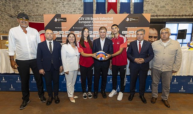 İzmir'de CEV U18 Avrupa Plaj Voleybolu Şampiyonası'na geri sayım