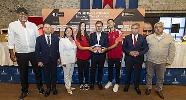 İzmir'de CEV U18 Avrupa Plaj Voleybolu Şampiyonası'na geri sayım