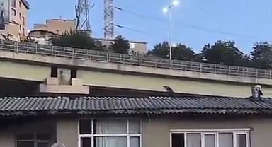 Kağıthane'de viyadük altında gördüğü kişiden şüphelenip canlı yayın yaptı; asılsız ihbardan ceza yazıldı