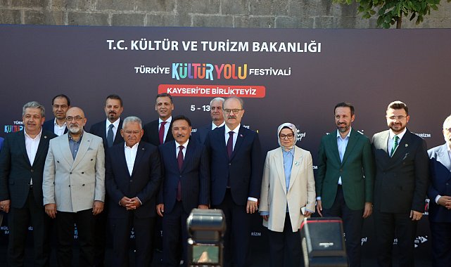 Kayseri'de Kültür Yolu Festivali başladı
