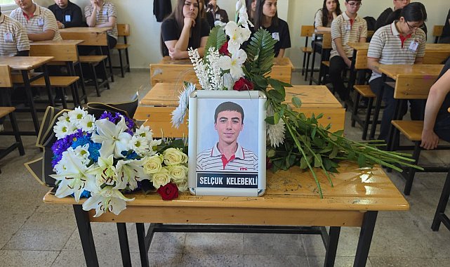 Kazada ölen 17 yaşındaki Selçuk, okulunda anıldı