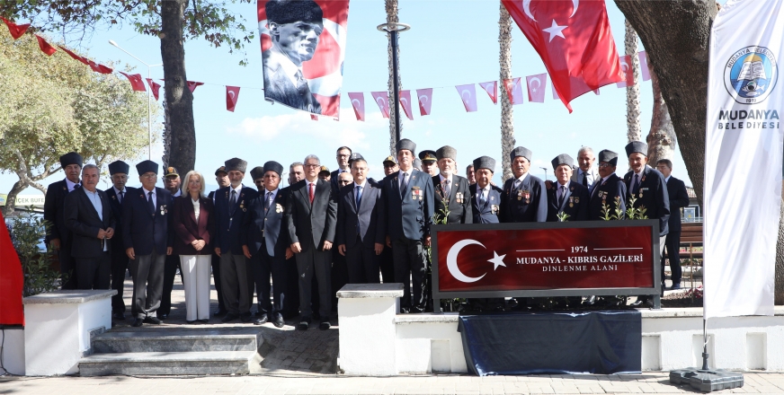 KIBRIS GAZİLERİNİN HATIRASI MUDANYA’DA YAŞATILACAK