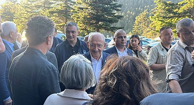 Kılıçdaroğlu, partisinin TBMM Grubu Değerlendirme Toplantısı için Bolu'da