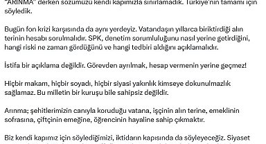 Kılıçdaroğlu: Vatandaşın yıllarca biriktirdiği alın terinin hesabı sorulmalı