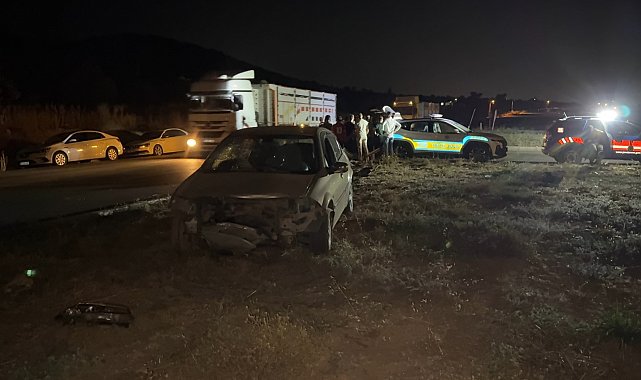 Kilis'te otomobil ile motosiklet çarpıştı: 2 yaralı