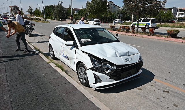 Kırıkkale'de ehliyet sınavında kaza: 4 yaralı