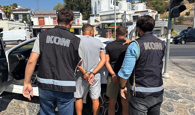 Kırmızı bültenle aranan şüpheli, Bodrum'da yakalandı
