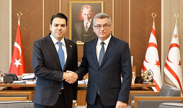 KKTC Cumhurbaşkanı Erhürman, TİKA Başkanı Eren'i kabul etti