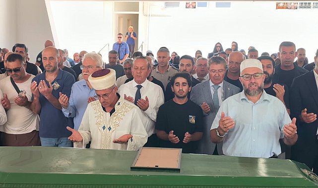 KKTC'deki gemi kazasında hayatını kaybeden İsmail Kurt toprağa verildi