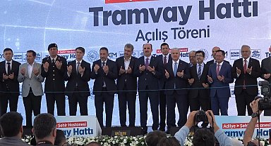 Konya'da Adliye-Şehir Hastanesi tramvay hattı açıldı