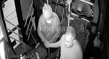 Kooperatif başkan yardımcısı kılık değiştirip otobüs şoförlerini denetledi