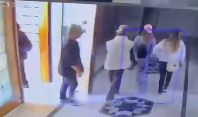 Küçükçekmece'de 12'nci kattaki daireye 'Mucize' sayesinde giremediler; şüphelilerin kediden kaçtığı anlar kamerada