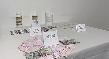Kuyumculara sahte altın satmak isteyen şüphelilere jandarma operasyonu
