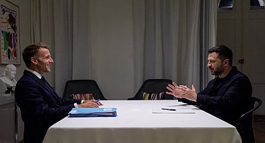 Macron: Ukrayna'ya hava savunma sistemleri sağlayacağız