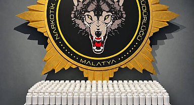 Malatya'da 46 bin sentetik hap ele geçirildi; 3 gözaltı