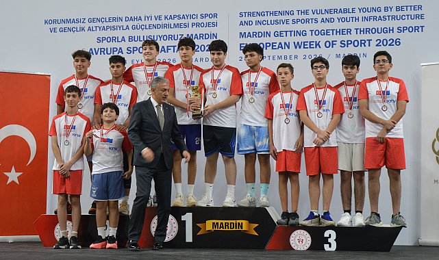 Mardin'de 'Avrupa Spor Haftası' açılış töreni düzenlendi