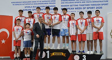 Mardin'de 'Avrupa Spor Haftası' açılış töreni düzenlendi