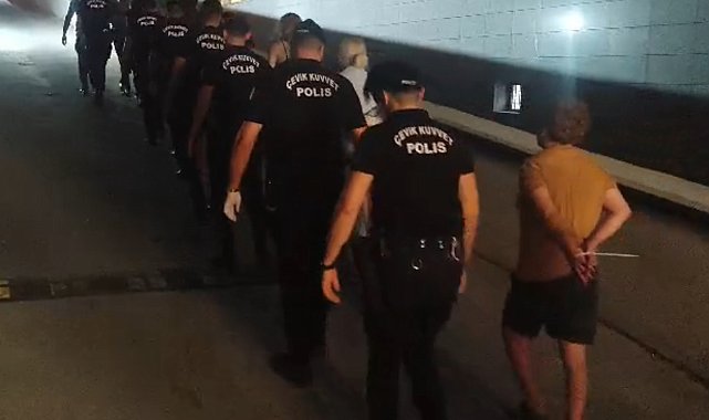 Mersin'de 'Ailem Güvende' operasyonunda 28 şüpheli tutuklandı