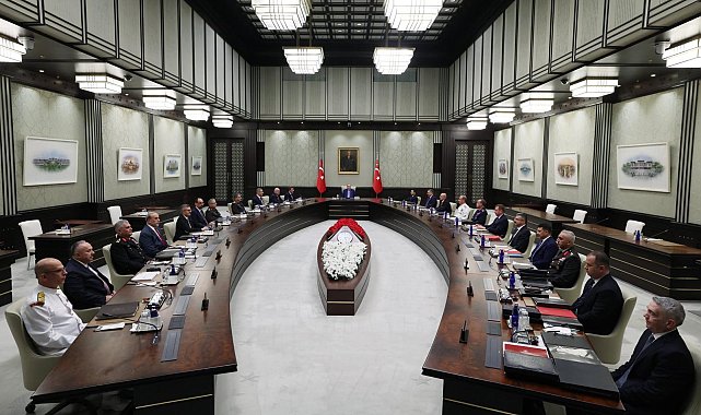 MGK, Cumhurbaşkanı Erdoğan başkanlığında toplandı