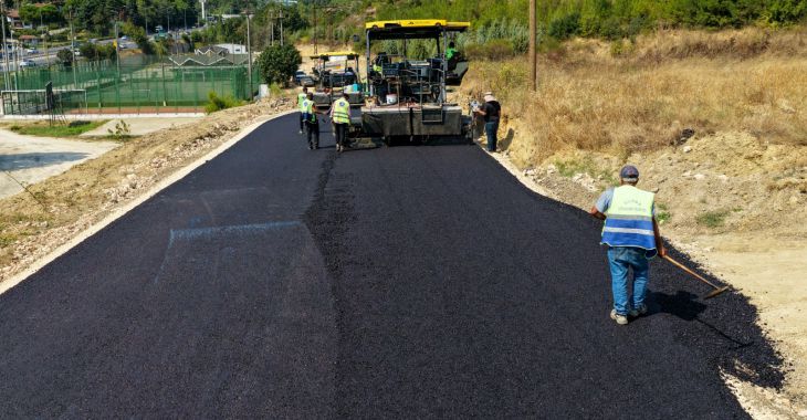 Mudanya’da yollar Büyükşehirle yenileniyor