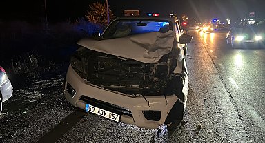 Nevşehir'de kamyonetin çarptığı yaya öldü