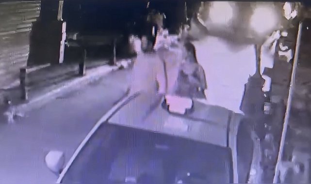 Ortaköy'de havaya ateş açan şüpheli motosiklette yakalandı