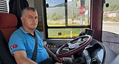 Otobüste fenalaşan yolcuyu güzergahını değiştirip hastaneye yetiştirdi