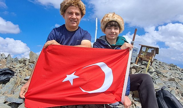 Profesör babası ilham kaynağı; 12'sinde Kaçkar Dağı'nın zirvesine 3'üncü kez tırmandı