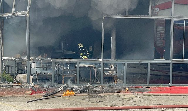 Sakarya'da restoranda yangın
