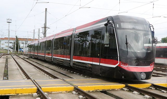 Samsun'un yeni tramvayları yüzde 74 yerli üretim