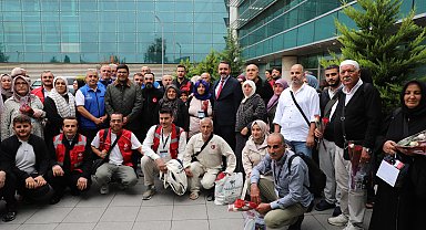 Şehit aileleri, Umre Programı'ndan döndü