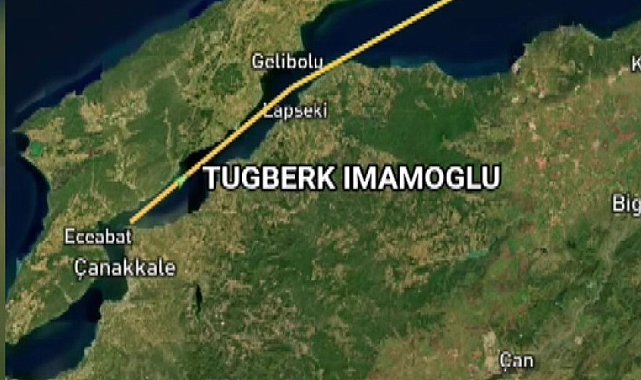 Silivri açıklarında kaza yapan 2 geminin manevraları radara yansıdı