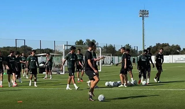 Sporting, Galatasaray maçı hazırlıklarını tamamladı