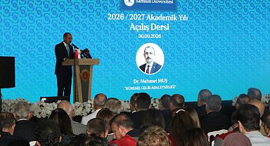 TBMM Plan ve Bütçe Komisyonu Başkanı Muş'tan öğrencilere 'Küresel Gelir Adaletsizliği' dersi