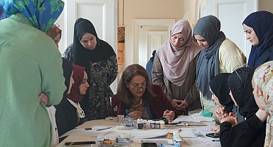 Tezhip Atölyesi, Mimar Sinan'da gençlerle buluştu