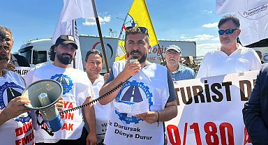 TIR şoförlerinden Schengen vizesi ve özlük hakları açıklaması