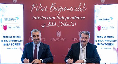 Türk Telekom ve İbn Haldun Üniversitesi'nden stratejik yatırım