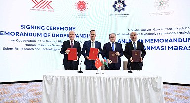 Türkiye ile Azerbaycan'dan savunma sanayisinde yükseköğretim hamlesi