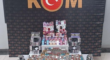 Uşak'ta 16 bin 200 adet bozulmuş enerji içeceği ele geçirildi