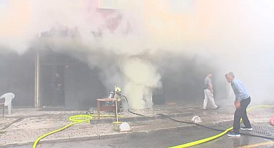 Üsküdar'da iş yerinde çıkan yangın söndürüldü