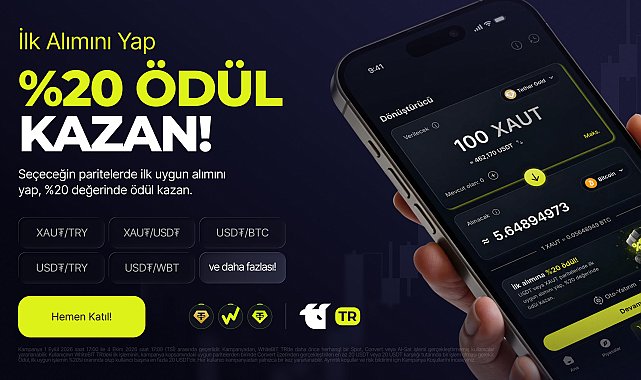 WhiteBIT TR'de kripto işleminin yüzde 20'si hediye